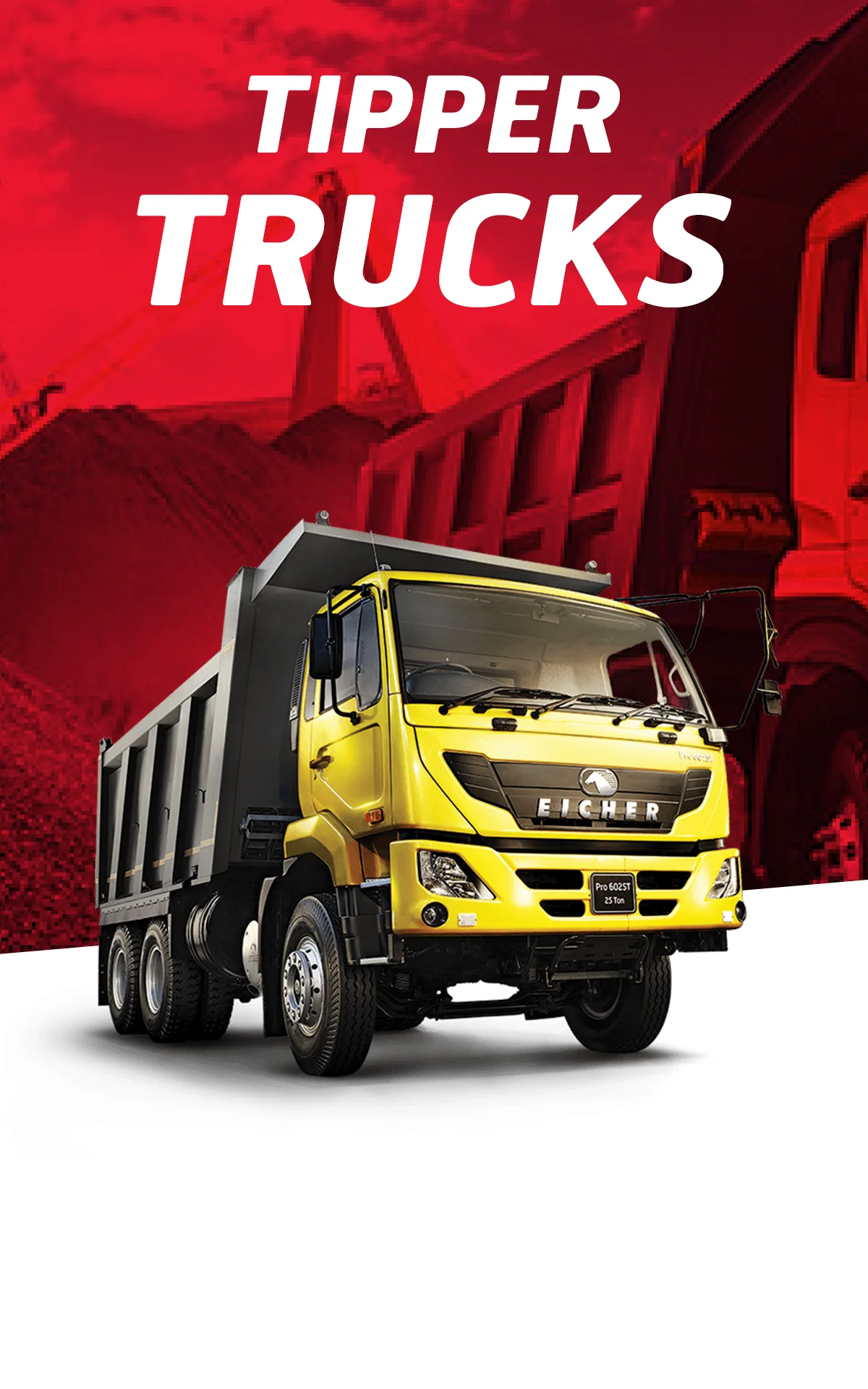 Myride Commercial Tippers banner