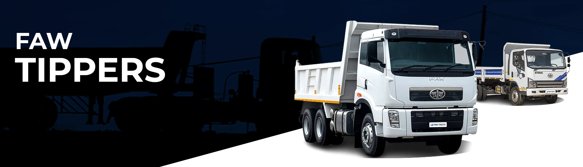 Myride Commercial Tippers banner